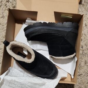 Manitobah Mukluks Waterproof Pacific Insulated Black Women's Puffer Boots